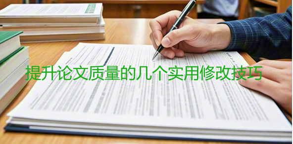 【论文写作技巧】提升论文质量的几个实用修改技巧