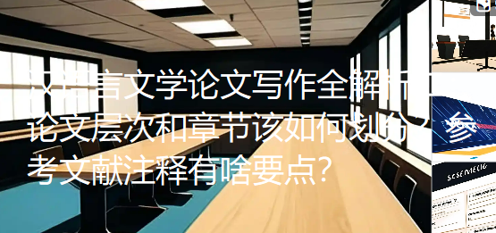 汉语言文学论文写作全解析二：论文层次和章节该如何划分？参考文献注释有啥要点？
