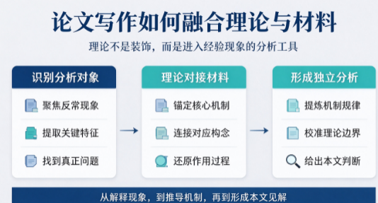 论文写作如何做好理论分析?理论、研究材料与分析该怎样有机结合 论文写作如何做好理论分析?理论、研究材料与分析该怎样有机结合